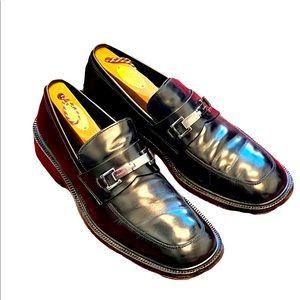 *AUTHENTIC* Gucci Vintage Men’s Blk Loafer 9D